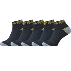 WORKERPRO™ – MOŠKE DELOVNE NOGAVICE 5-V-1 Z OEKO-TEX CERTIFIKATOM (KOMPLET 5 KOSOV)