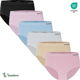 BAMBOO MIDI™ – BREZŠIVNO MIDI SPODNJE PERILO 6 V 1 (PAKET 6 KOSOV)
