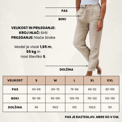 BREEZELINEN™ - ŽENSKE HLAČE