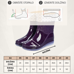 COMFORT - VRTNI ČEVLJI Z ODSTRANLJIVO NOGAVICO