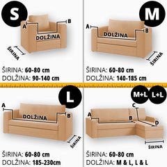 SOFTSTRETCH® - RAZTEGLJIVE PREVLEKE ZA SEDEŽNE GARNITURE