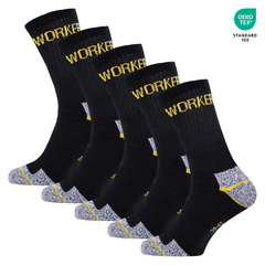 WORKDRY™ – DELOVNE NOGAVICE 5-V-1 Z OEKO-TEX CERTIFIKATOM (KOMPLET 5 KOSOV)