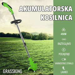 GRASSKING™ - AKUMULATORSKA KOSILNICA