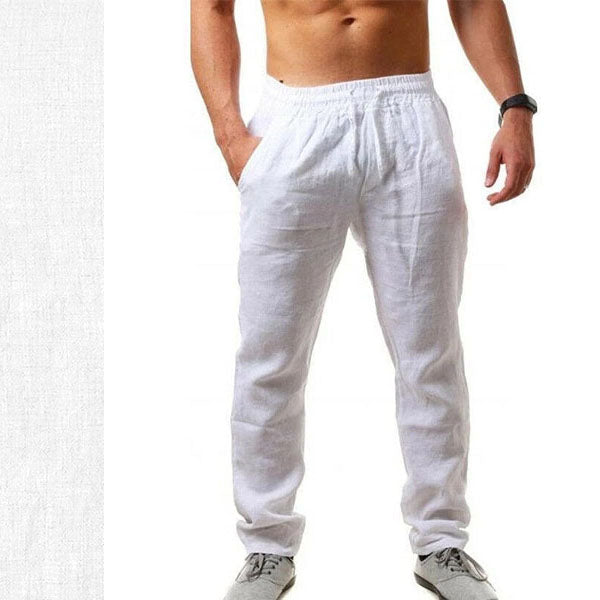 RELAXBREEZE™ - LANENE MOŠKE HLAČE