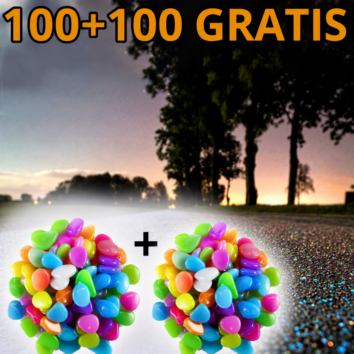 GLOWROCK™ - UNIKATNI SVETLEČI KAMENČKI