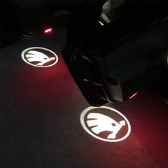Par Univerzalnih vratnih LED Laser lučk z logotipom