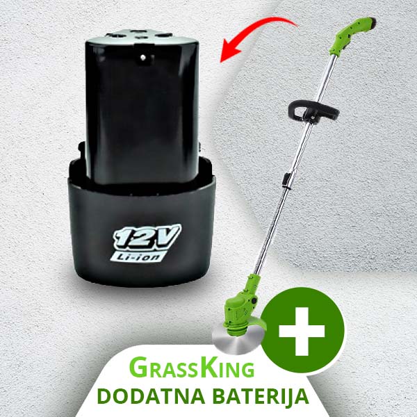 GRASSKING™ - AKUMULATORSKA KOSILNICA
