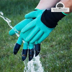 Vrtnarske rokavice s 4 kremplji za kopanje Garden & Greenhouse